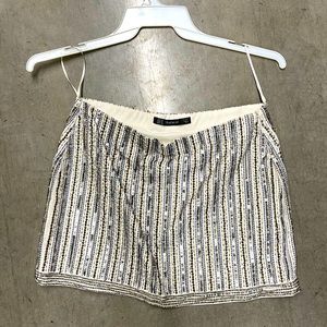 Fashion sequin mini skirt. Zara Trafaluc